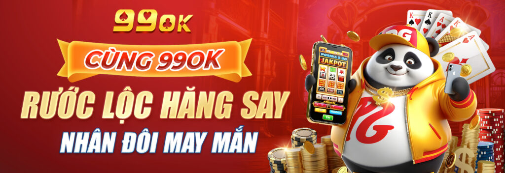 Banner rước lộc hăng say